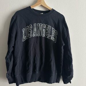 H&M Black Los Angeles Sweatshirt